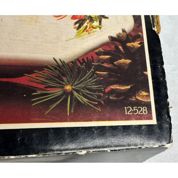 Pfaltzgraff Christmas Heritage Bread Tray with Original Box. Made In Usa - Picture 7 of 7